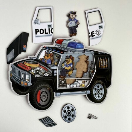 Сортер-головоломка "Поліція" зображення 1