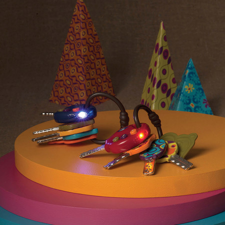 Фото6 Развивающая игрушка – СУПЕР-КЛЮЧИКИ (свет, звук, томатный) Каталог