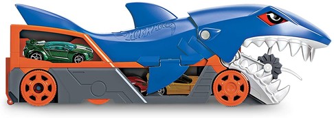 Игровой набор транспортер акула Hot Wheels Shark Chomp Transporter изображение 3