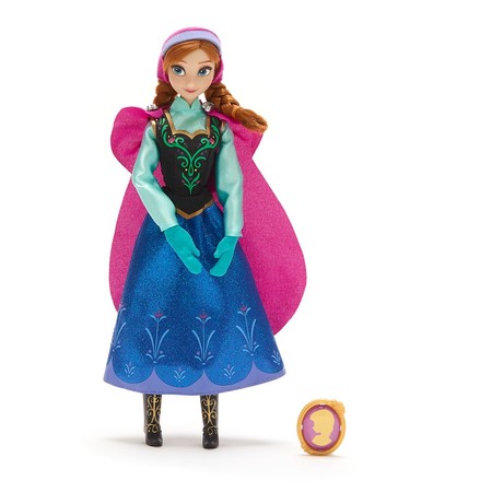 Кукла Анна с подвеской Холодное Сердце Disney Anna Doll изображение 