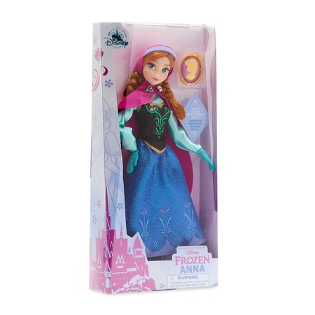 Кукла Анна с подвеской Холодное Сердце Disney Anna Doll изображение 1