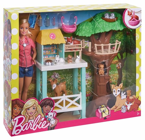 Barbie Центр заботы о животных FCP78