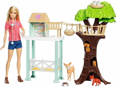 Игровой набор Барби Центр заботы о животных Barbie Animal Rescuer Doll & Playset фото 3