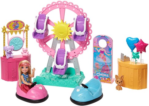 Игровой набор Барби Челси карнавал карусели Barbie Club Chelsea Carnival  изображение 