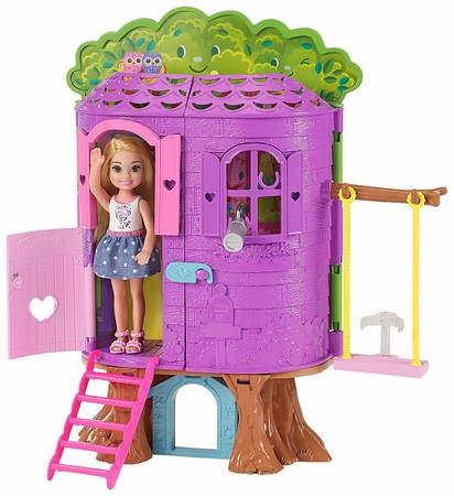 Игровой набор Барби Домик на дереве Челси Barbie Club Chelsea Treehouse House Playset FPF83 изображение 9