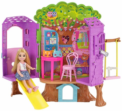 Игровой набор Барби Домик на дереве Челси Barbie Club Chelsea Treehouse House Playset FPF83 изображение 2