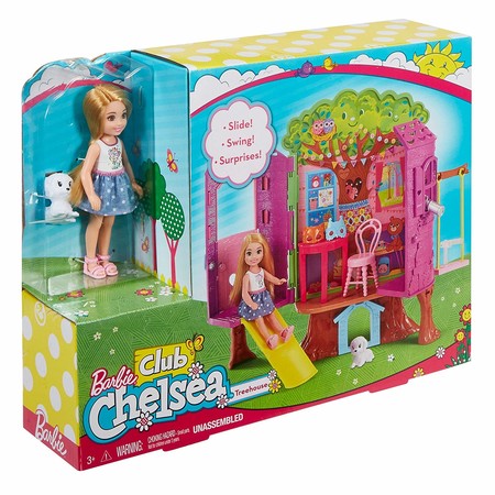 Игровой набор Барби Домик на дереве Челси Barbie Club Chelsea Treehouse House Playset FPF83 изображение 3