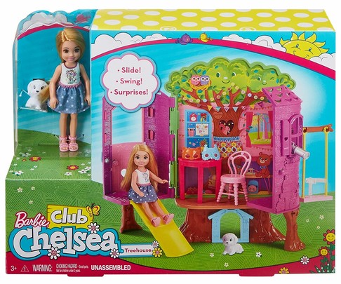 Игровой набор Барби Домик на дереве Челси Barbie Club Chelsea Treehouse House Playset FPF83 изображение 4