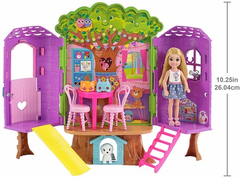 Игровой набор Барби Домик на дереве Челси Barbie Club Chelsea Treehouse House Playset FPF83 изображение 6
