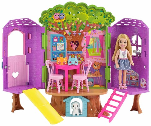 Игровой набор Барби Домик на дереве Челси Barbie Club Chelsea Treehouse House Playset FPF83 изображение 7
