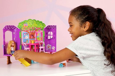 Игровой набор Барби Домик на дереве Челси Barbie Club Chelsea Treehouse House Playset FPF83 изображение 8