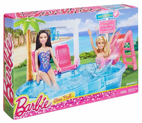 Игровой набор Барби Гламурный бассейн Barbie Glam Pool фото 4