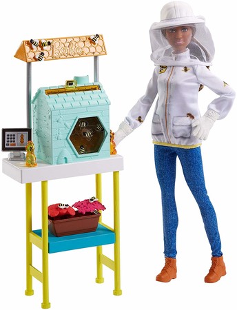 Игровой набор Барби Пчеловод брюнетка, Barbie Beekeeper Playset, Brunette