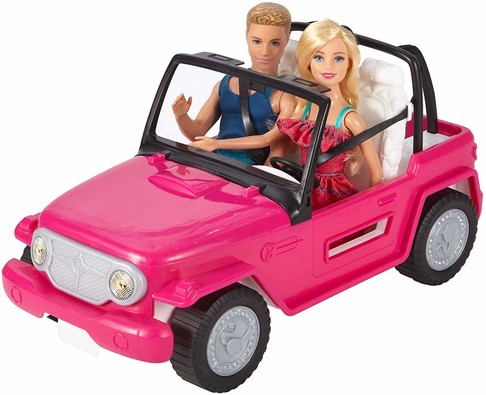 Игровой набор кукла Барби и Кен Пляжный круиз Barbie Beach Cruiser CJD12 изображение 1