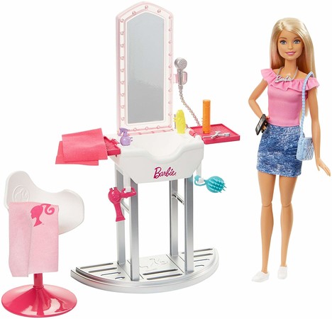 Игровой набор Барби Салон красоты Barbie Salon & Doll, Blonde