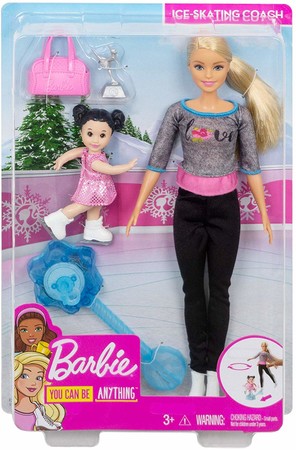 Игровой набор Барби Тренер по фигурному катанию Barbie Ice Skating Coach Doll FXP38 фото 2