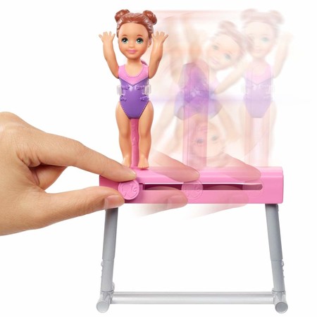 Игровой набор Барби Тренер по гимнастике Barbie Gymnastics Coach Doll  FXP39 фото 3