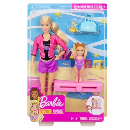 Игровой набор Барби Тренер по гимнастике Barbie Gymnastics Coach Doll  FXP39 фото 4