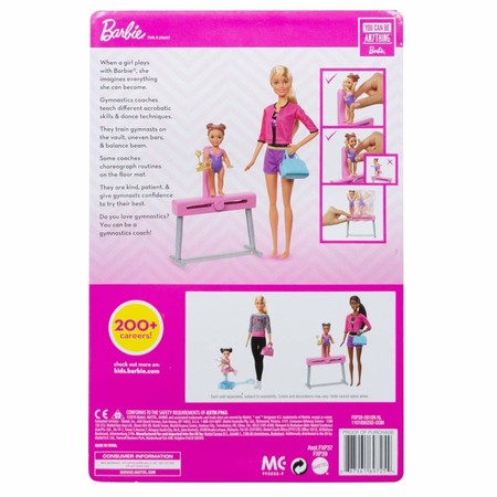 Игровой набор Барби Тренер по гимнастике Barbie Gymnastics Coach Doll  FXP39 фото 5