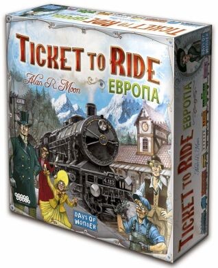 Настольная игра Билет на поезд: Европа Ticket to ride: Europa 