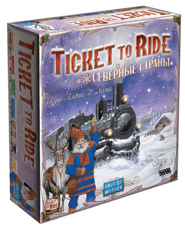 Настольная игра Билет на поезд: Северные страны Ticket to ride: Nordic Countries изображение