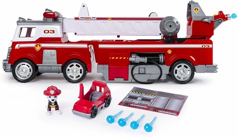 Большая пожарная станция с Маршалом Щенячий патруль Paw Patrol Ultimate Rescue Fire Truck 6043988 изображение 5