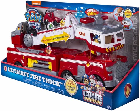 Большая пожарная станция с Маршалом Щенячий патруль Paw Patrol Ultimate Rescue Fire Truck 6043988 изображение 9