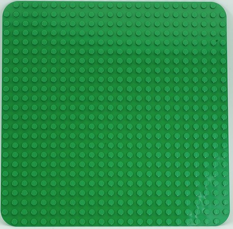 Конструктор Лего Большая зеленая строительная пластина фото 1