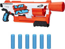 Бластер Нерф Большой Бульдозер Nerf Mega XL Boom Dozer Blaster изображение 