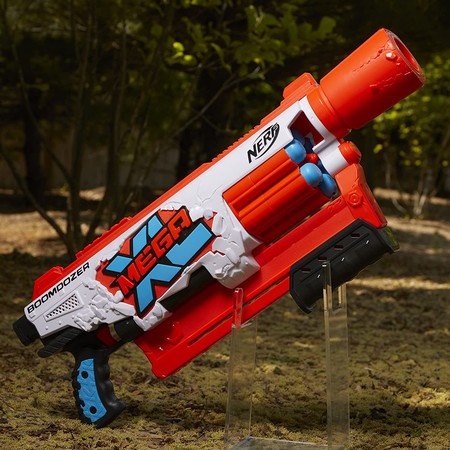 Бластер Нерф Большой Бульдозер Nerf Mega XL Boom Dozer Blaster изображение 2