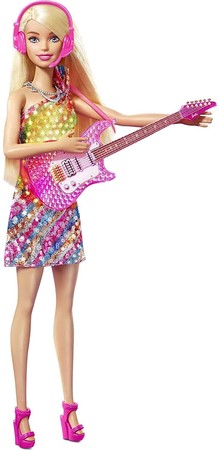 Игровой набор Барби Большой город Гитаристка Barbie Big City изображение 