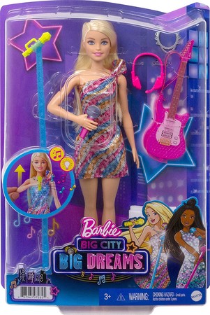 Игровой набор Барби Большой город Гитаристка Barbie Big City изображение 4