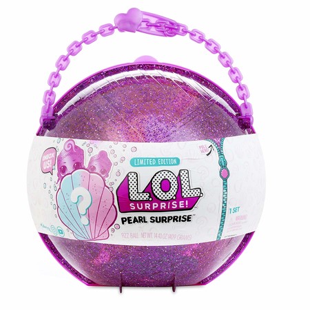 Игровой набор L.O.L. Surprise! Большой сюрприз фиолетовая жемчужина Pearl Style 2 Unwrapping Toy фото 4