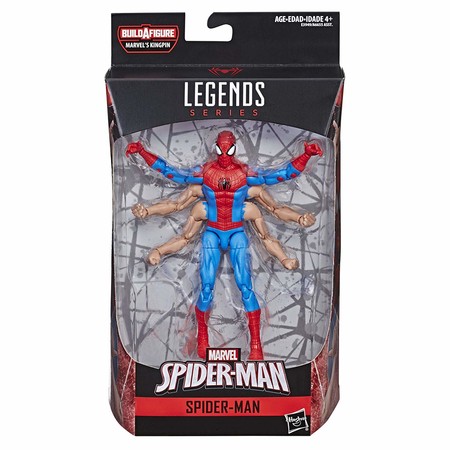 Фигурка Человек-Паук с шестью руками 15 см Spider-Man Legends Series 6" Six-Arm Toy E3949 изображение 2