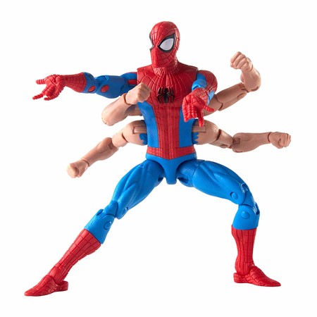 Фигурка Человек-Паук с шестью руками 15 см Spider-Man Legends Series 6" Six-Arm Toy E3949 изображение 1