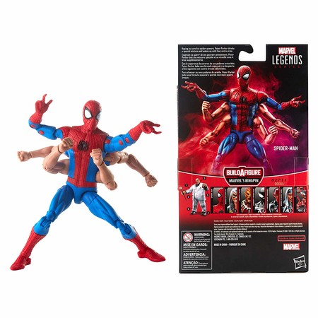 Фигурка Человек-Паук с шестью руками 15 см Spider-Man Legends Series 6" Six-Arm Toy E3949 изображение 5