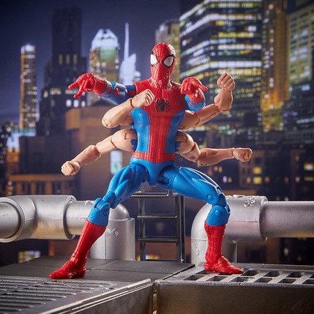 Фигурка Человек-Паук с шестью руками 15 см Spider-Man Legends Series 6" Six-Arm Toy E3949 изображение 6