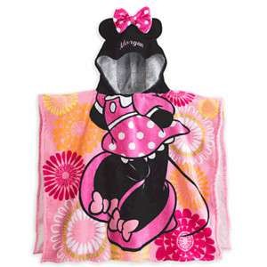 Детское полотенце - пончо для девочек “Минни Маус”