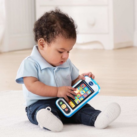 Детский музыкальный развивающий мобильный телефон VTech Touch and Swipe Baby Phone 80-146189 изображение 2