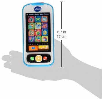 Детский музыкальный развивающий мобильный телефон VTech Touch and Swipe Baby Phone 80-146189 изображение 6