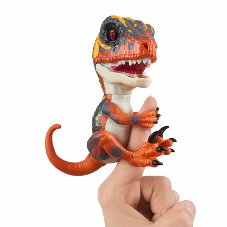Интерактивный ручной динозавр Блейз Фингерлинг Untamed Raptor by Fingerlings - Blaze by WowWee