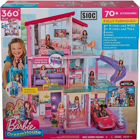 Игровой набор Барби Дом мечты Barbie Dreamhouse Dollhouse изображение 5