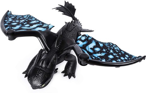 Фигурка Дракон Беззубик со звуковыми и световыми эффектами Dreamworks Dragons Toothless Dragon изображение 2