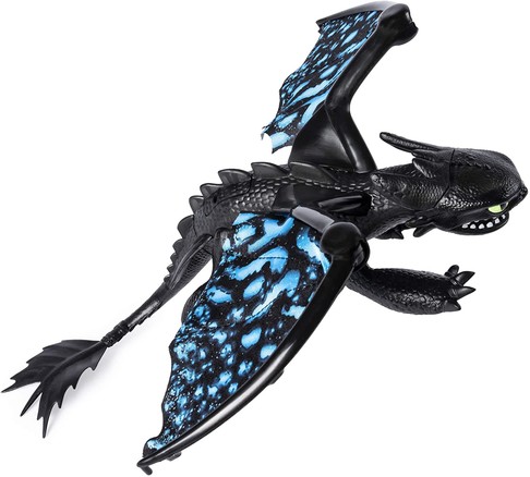 Фигурка Дракон Беззубик со звуковыми и световыми эффектами Dreamworks Dragons Toothless Dragon изображение 3