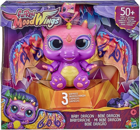 Интерактивная игрушка Дракон Малыш furReal Moodwings Baby Dragon изображение 2