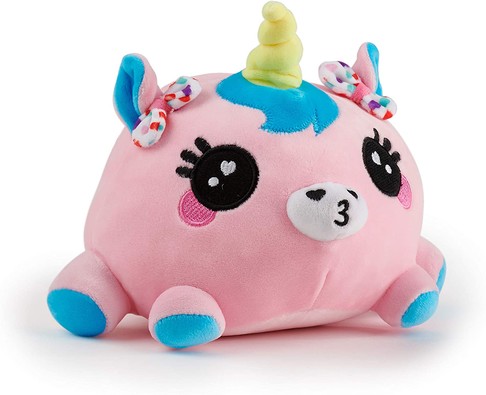 Интерактивная мягкая игрушка Единорог-Целовашка WowWee Ploosh Pink Kissimal изображение 1