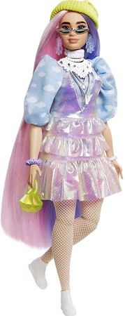 Кукла Барби Экстра модница мерцающий образ Barbie Extra Doll изображение 4