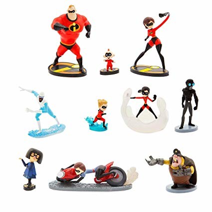 Игровой набор фигурок Суперсемейка 2 Incredibles 2 Deluxe Figure Set