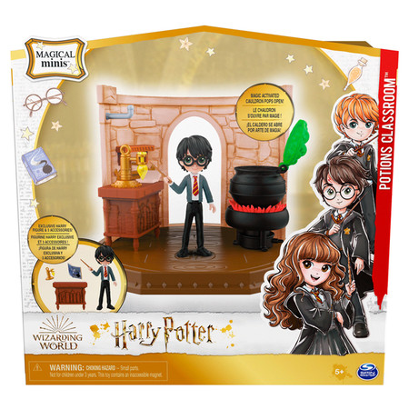 Игровой набор Гарри в комнате зельеварения Harry Potter WIZARDING WORLD изображение 1