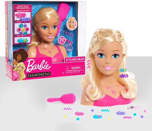 Голова-манекен для причесок Барби Barbie Fashionistas Styling Head изображение 